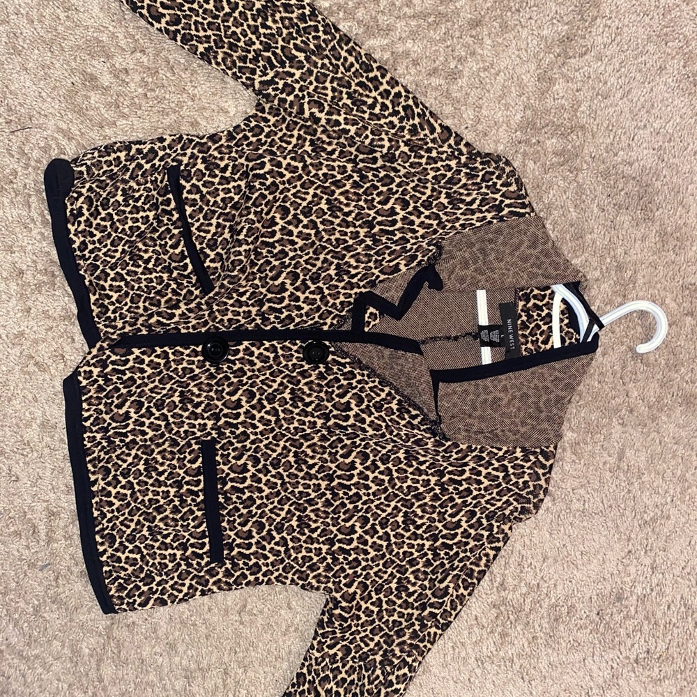 Cheetah print sweater